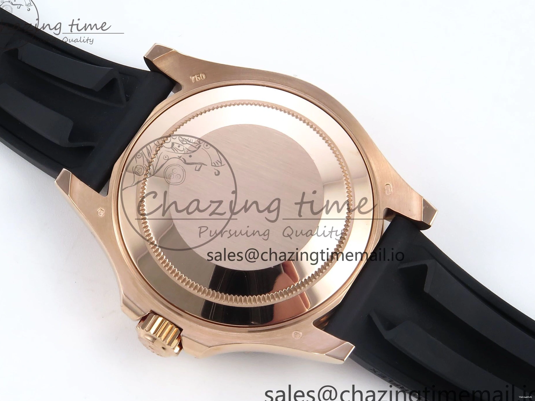 126655 A3235 Yacht-Master EWEF Dial Black 40mm on Best Strap Edition Oysterflex 0413